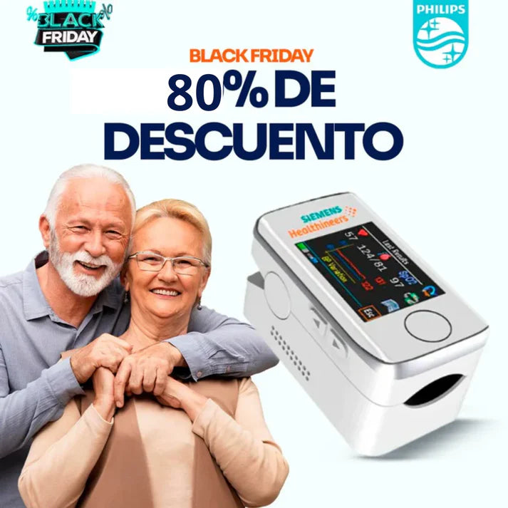 Medidor de Glucosa en Sangre Multifunción Siemens 3 en 1, pulso, glucosa y presión + Envío gratis