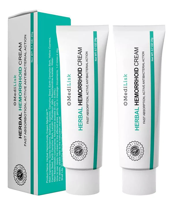 Crema Herbal para Hemorroides