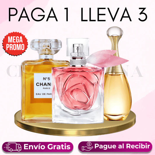 ¡ÚLTIMAS UNIDADES! - La Vie Est Belle Lancôme - Chanel n°5 - Dior J'adore