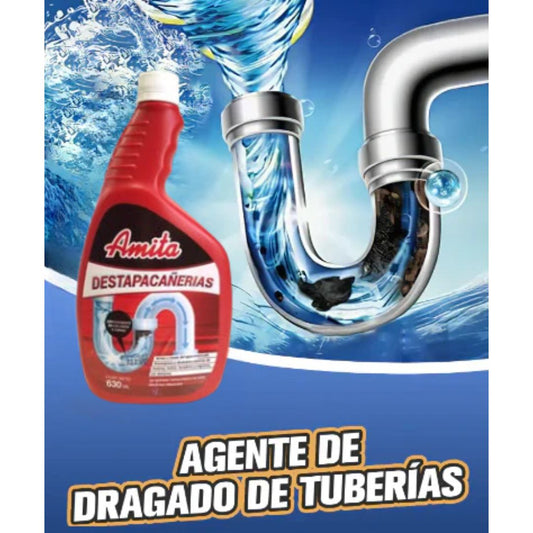 Agente de Dragado de tuberías - 630ml - ENTREGA GRATIS (Copy)