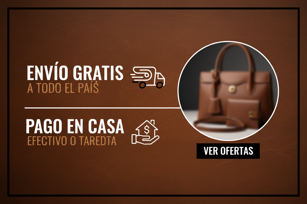 Promoción en la tienda, envío gratis más pago en casa, necesito de uno banner principal en mi tienda en color marron, negro y blanco és las corres de mi tienda